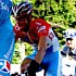 Frank Schleck offensiv mit Brochard und Gustov w�hrend der 7. Etappe der Tour de Pologne 2005